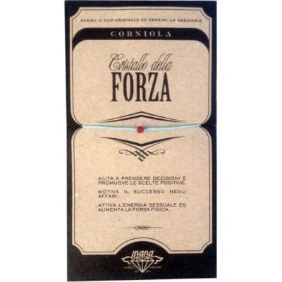 Mana Corniola/forza - 5pcs (MANAITAC04) Unisex JEWELRY