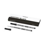 Montblanc Mistery Black - Refills  Roller Ball Pen - Medium - 2 Pcs (MB128231)  FASHION ACCESSORIES
