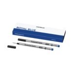 Montblanc Royal  Blue - Refills  Roller Ball Pen - Medium  - 2 Pcs (MB128233)  FASHION ACCESSORIES