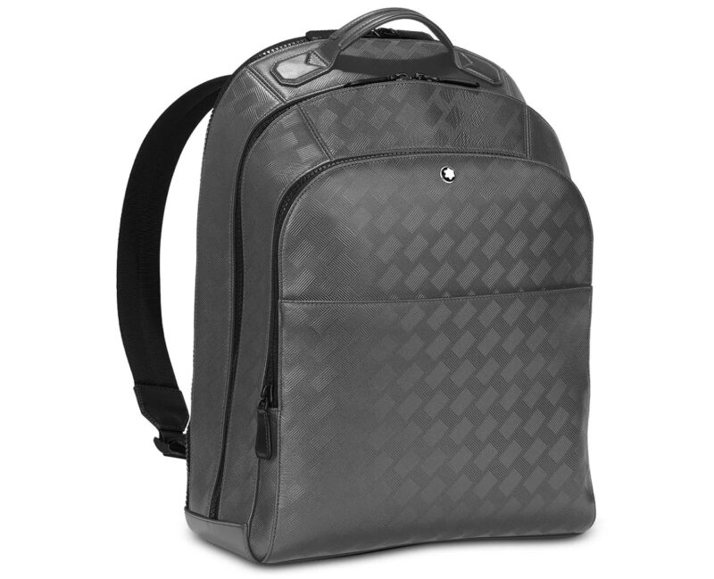MONTBLANC LEATHER EXTREME 3.0 LARGE BACKPACK 3 COMPARTMENTS - 32X46X17 (MB131749) Unisex FASHION ACCESSORIES