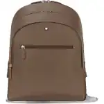 Montblanc Leather Sartorial Medium Backpack 3 Compartments - 33x40x13 (MB198125) Unisex FASHION ACCESSORIES