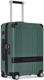 Montblanc Leather Cabin Trolley - 38x55x23 (37 L) (MB198350)  FASHION ACCESSORIES
