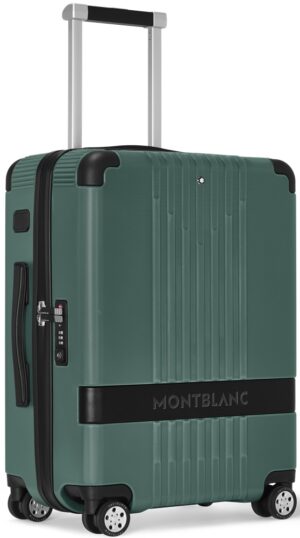 Montblanc Leather Cabin Trolley - 38x55x23 (37 L) (MB198350)  FASHION ACCESSORIES