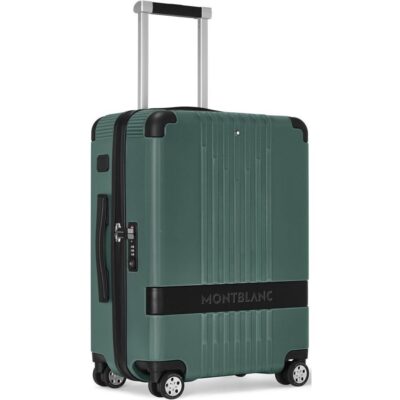 Montblanc Leather Cabin Trolley - 38x55x23 (37 L) (MB198350) Unisex FASHION ACCESSORIES