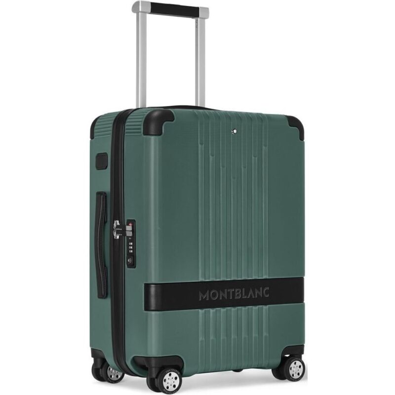 Montblanc Leather Cabin Trolley - 38x55x23 (37 L) (MB198350) Unisex FASHION ACCESSORIES