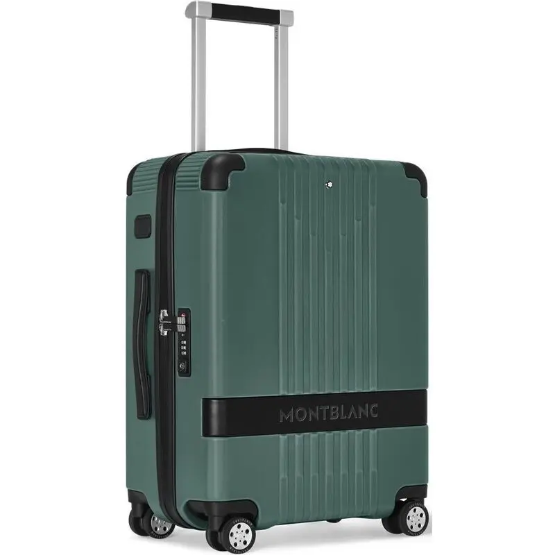 Montblanc Leather Cabin Trolley - 38x55x23 (37 L) (MB198350) Unisex FASHION ACCESSORIES