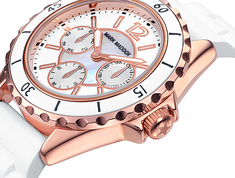 Mark Maddox Women's Watch (mc0016-05)-street style 2 Mark Maddox Women's Watch (mc0016-05)-street style - Image 2