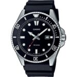 Casio Sport Diver 200m Black (MDV-107-1A1VEF) Men's Watch