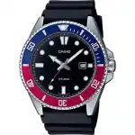 Casio Sport Diver Date 200m - Black (MDV-107-1A3VEF) Men WATCHES