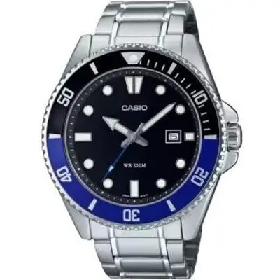 Casio Collection Diver Date 200m - Black (MDV-107D-1A2VDF) Men WATCHES