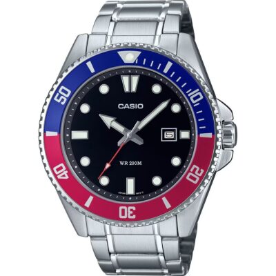 Casio Collection Diver Date 200m - Black (MDV-107D-1A3VDF) Men WATCHES