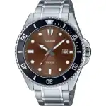 Casio Collection Diver Date 200m - Brown (MDV-107D-5AVDF) Men WATCHES