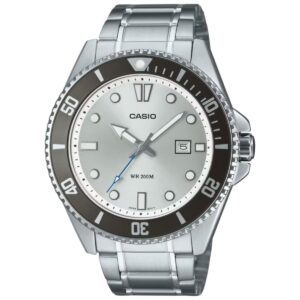 Casio Collection Diver Date 200m - Argentee (MDV-107D-7AVDF) Men's Watch