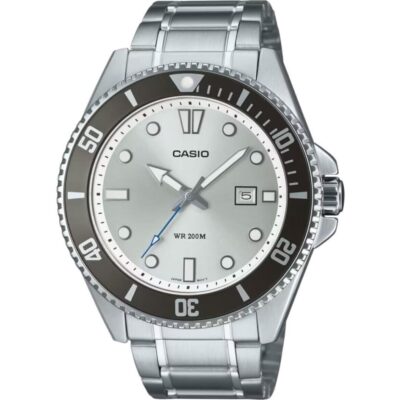 Casio Collection Diver Date 200m - ArgentÉe (MDV-107D-7AVDF) Men WATCHES