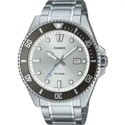 Casio Collection Diver Date 200m - ArgentÉe (MDV-107D-7AVDF) Men WATCHES