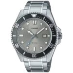 Casio Collection Diver Date 200m - Grey (MDV-107D-8AVDF) Men's Watch