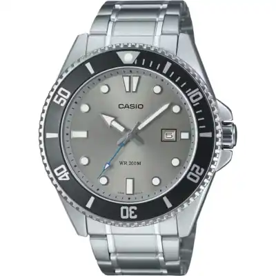 Casio Collection Diver Date 200m - Grey (MDV-107D-8AVDF) Men WATCHES