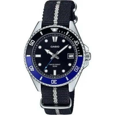Casio Sport Diver Compact 50m - Black (MDV-10C-1A2VEF) Unisex WATCHES