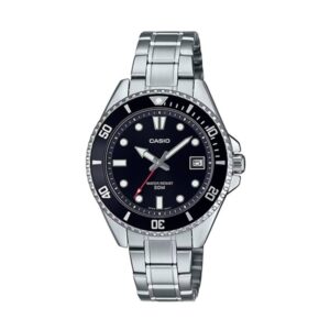 Casio Sport Diver Compact 50m - Black (MDV-10D-1A1VEF) Men's Watch
