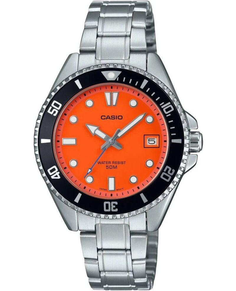Casio Sport Diver Compact 50m - Orange (MDV-10D-4A1VDF) Men's Watch