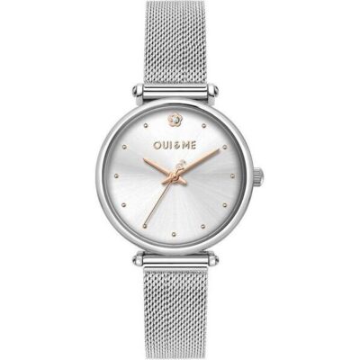 Oui & Me Etoile Stainless Steel Silver Dial Quartz ME010296 Women's Watch