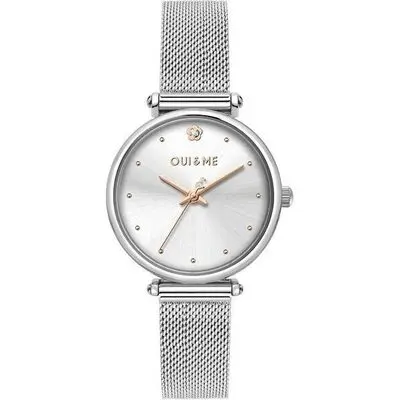 Oui & Me Etoile Stainless Steel Silver Dial Quartz ME010296 Women's Watch