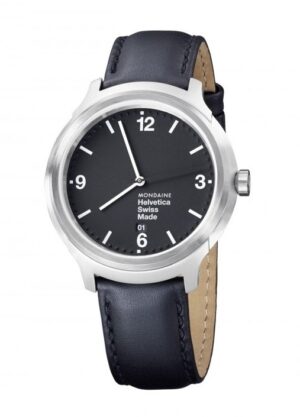 Mondaine Helvetica no. 1 bold (mh1.b1220.lb) Men's Watch