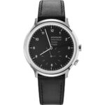 Mondaine Helvetica no. 1 regular - dual time (mh1.r2020.lb) Men's Watch