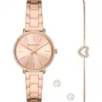Michael Kors Pyper Special Pack (watch-bracelet-earrings) (MK1040) Women WATCHES