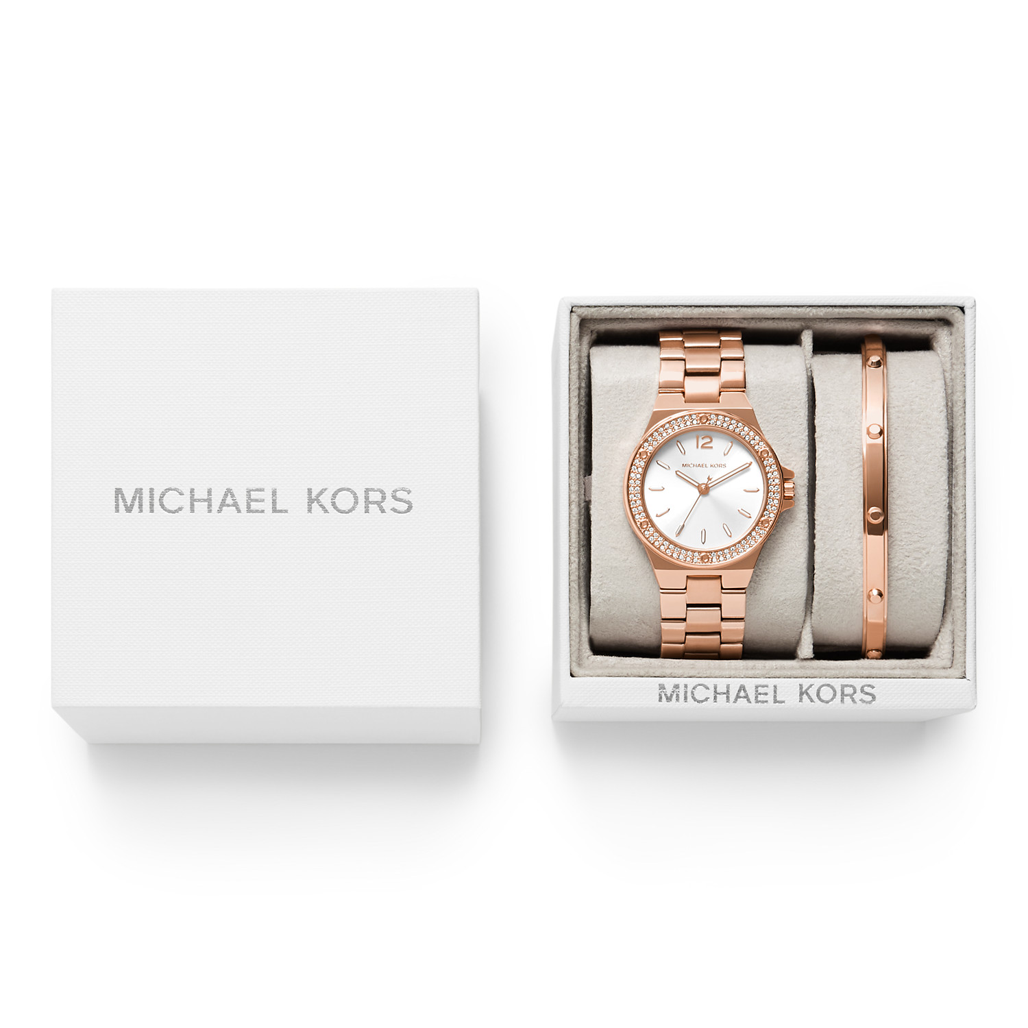 Michael Kors Women's Jewellery Set - Watch & Bracelet (mk1073set) - lennox Collection 5 Michael Kors Women's Jewellery Set - Watch & Bracelet (mk1073set) - lennox Collection - Image 6