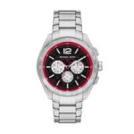 Michael Kors Oversized Accelerator 2.0 Chronograph Stainless Steel Black Dial Quartz MK9176 Men's Watch