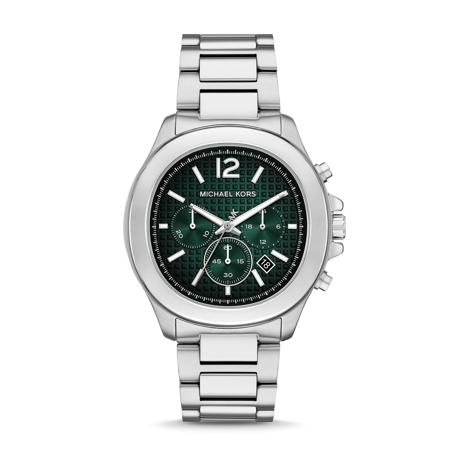 Michael Kors Oversized Sage Chronograph Stainless Steel Green Dial Quartz MK9191 Men's Watch