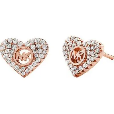Michael Kors Premium Silver Collection Heart Stud (MKC1527AN791) Women JEWELRY
