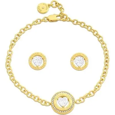 Michael Kors Fashion Jewels Fashion - Special Pack Bracelet + Earrings (MKJ8261SET) Women JEWELRY