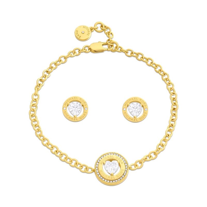 Michael Kors Fashion Jewels Fashion - Special Pack Bracelet + Earrings (MKJ8261SET) Women's JEWELRY