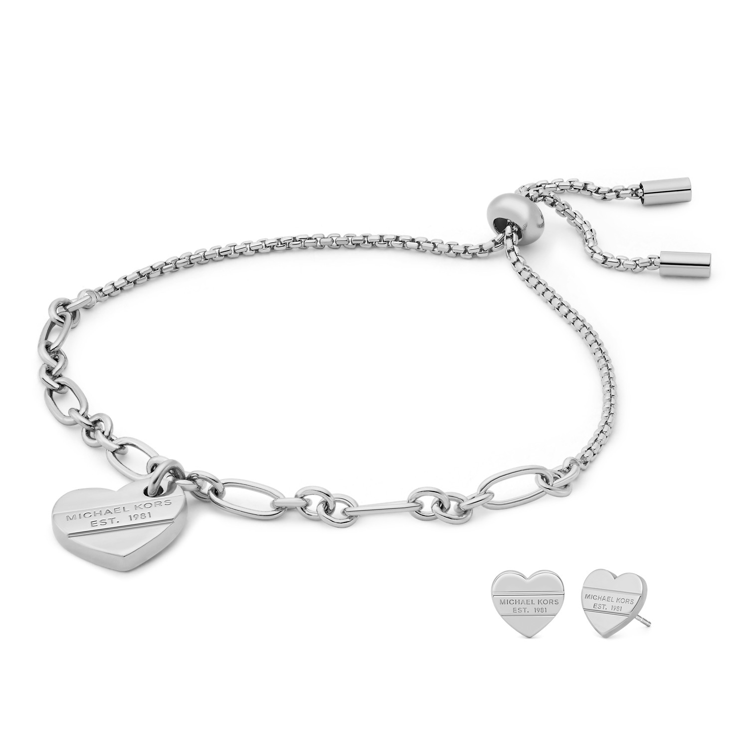 Michael Kors Jewels Women's special pack Bracelet + Earrings (mkj8372set)