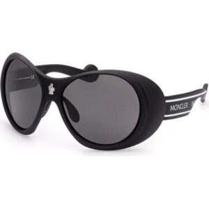 Moncler Sunglasses Black Oval ***special Price*** (ML0148 6402A) Unisex EYEWEAR