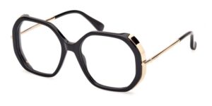 Max Mara Mm5138 (MM5138_001_55) Women's EYEWEAR