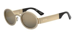 Moschino Mos204_s (MOS204_S_000-JO_52) Women's EYEWEAR