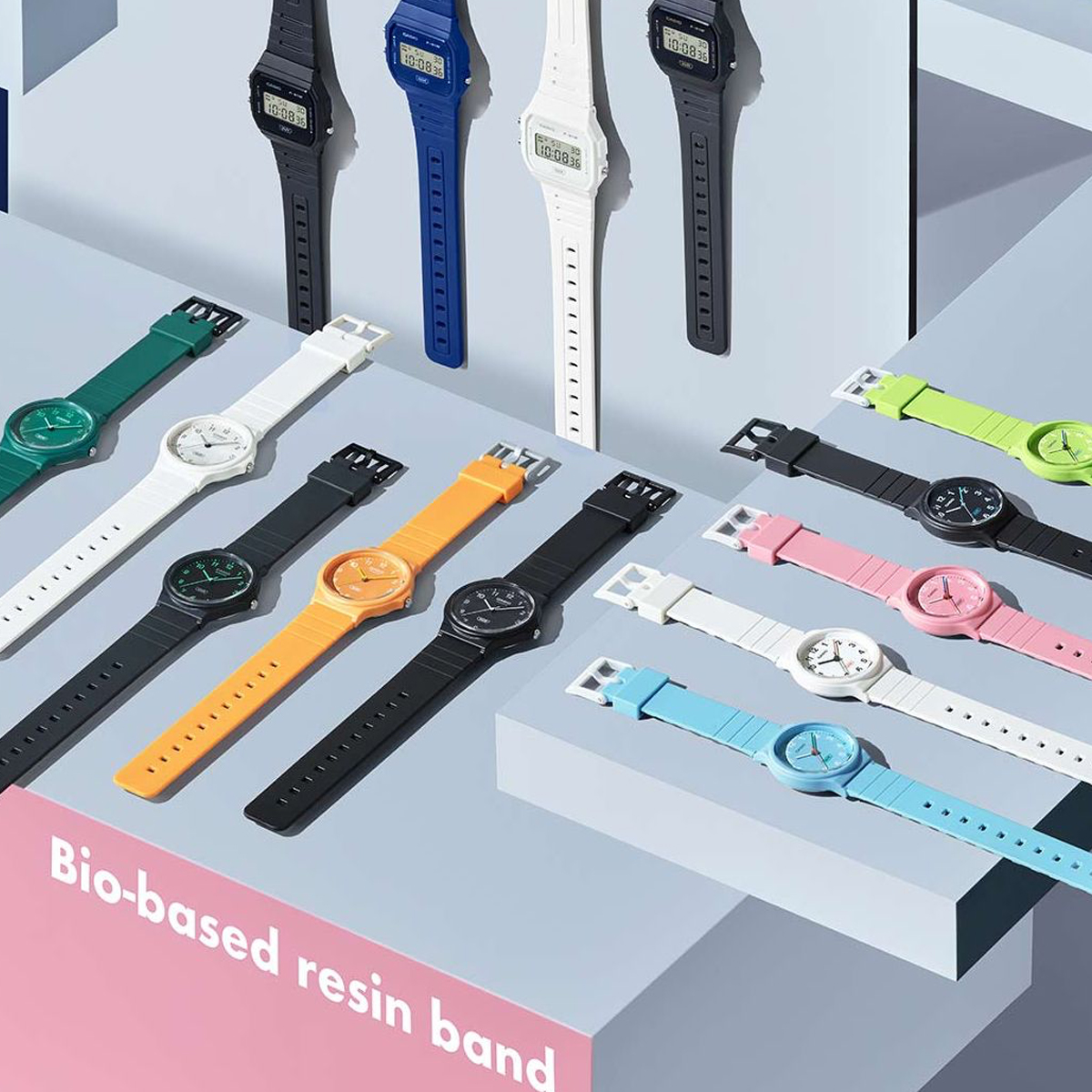 Casio Collection serie pop - white (mq-24b-7bef) - Unisex Watch - Image 5