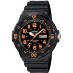 Casio Quartz Analog Black Dial MRW-200H-4BVDF MRW200H-4BVDF Men's Watch