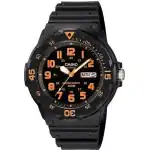 Casio Quartz Analog Black Dial MRW-200H-4BVDF MRW200H-4BVDF Men's Watch