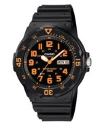 Casio Quartz Analog Black Dial MRW-200H-4BVDF MRW200H-4BVDF Men's Watch