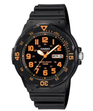 Casio Quartz Analog Black Dial MRW-200H-4BVDF MRW200H-4BVDF Men's Watch