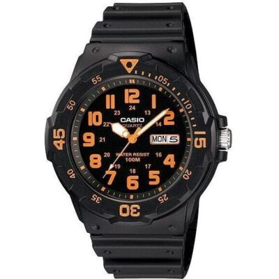 Casio Quartz Analog Black Dial MRW-200H-4BVDF MRW200H-4BVDF Men's Watch