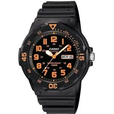 Casio Quartz Analog Black Dial MRW-200H-4BVDF MRW200H-4BVDF Men's Watch