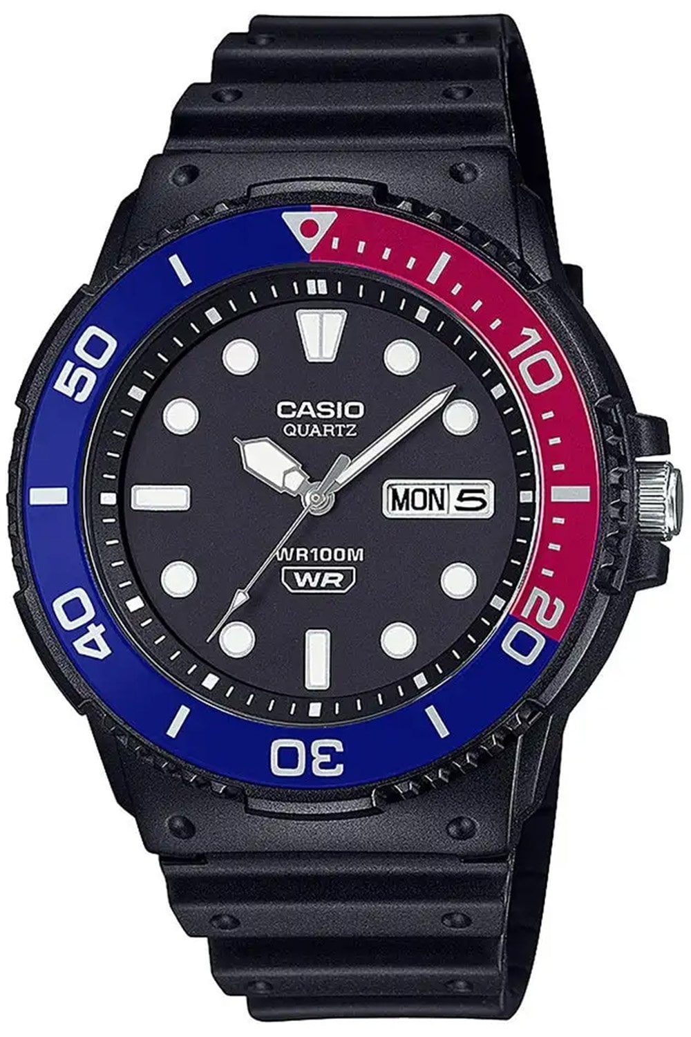 Casio Sport Diver 100m - Black (MRW-230H-1E2VDF) Men's Watch