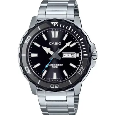 Casio Sport Diver 100m - Black (MTD-125D-1A3VDF) Men WATCHES