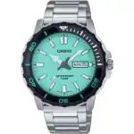 Casio Sport Diver 100m - Aqua Green (MTD-125D-2A2VDF) Men WATCHES