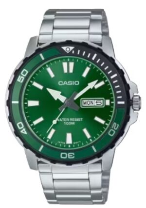 Casio Sport Diver 100m - Forest Green (MTD-125D-3AVDF) Men's Watch